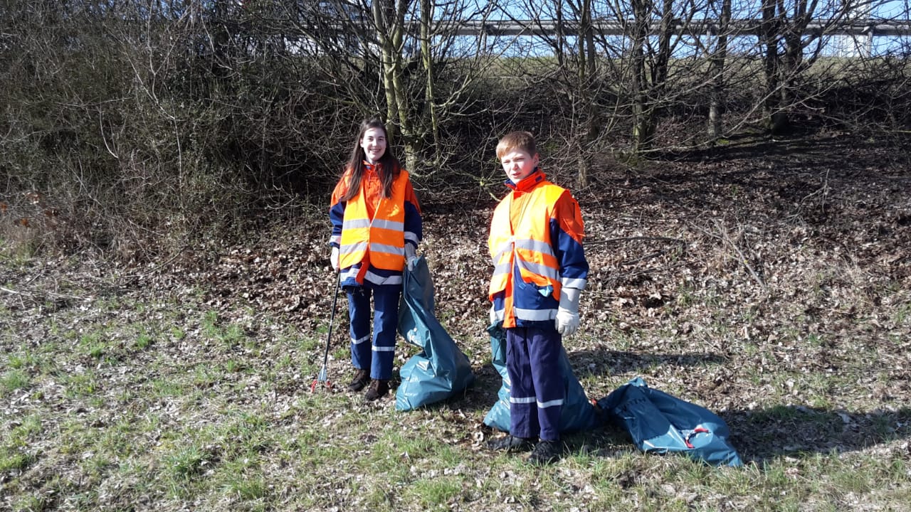 Flurreinigungsaktion